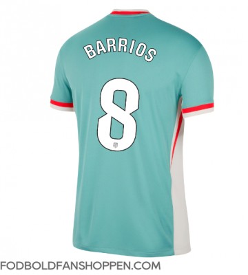 Atletico Madrid Pablo Barrios #8 Udebanetrøje 2024-25 Kortærmet